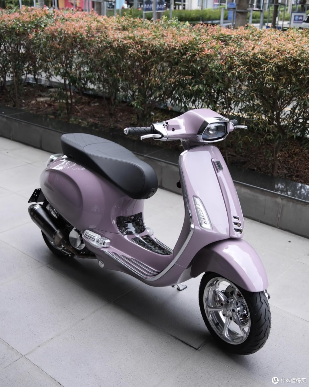 浪漫紫色Vespa,骑行体验升级