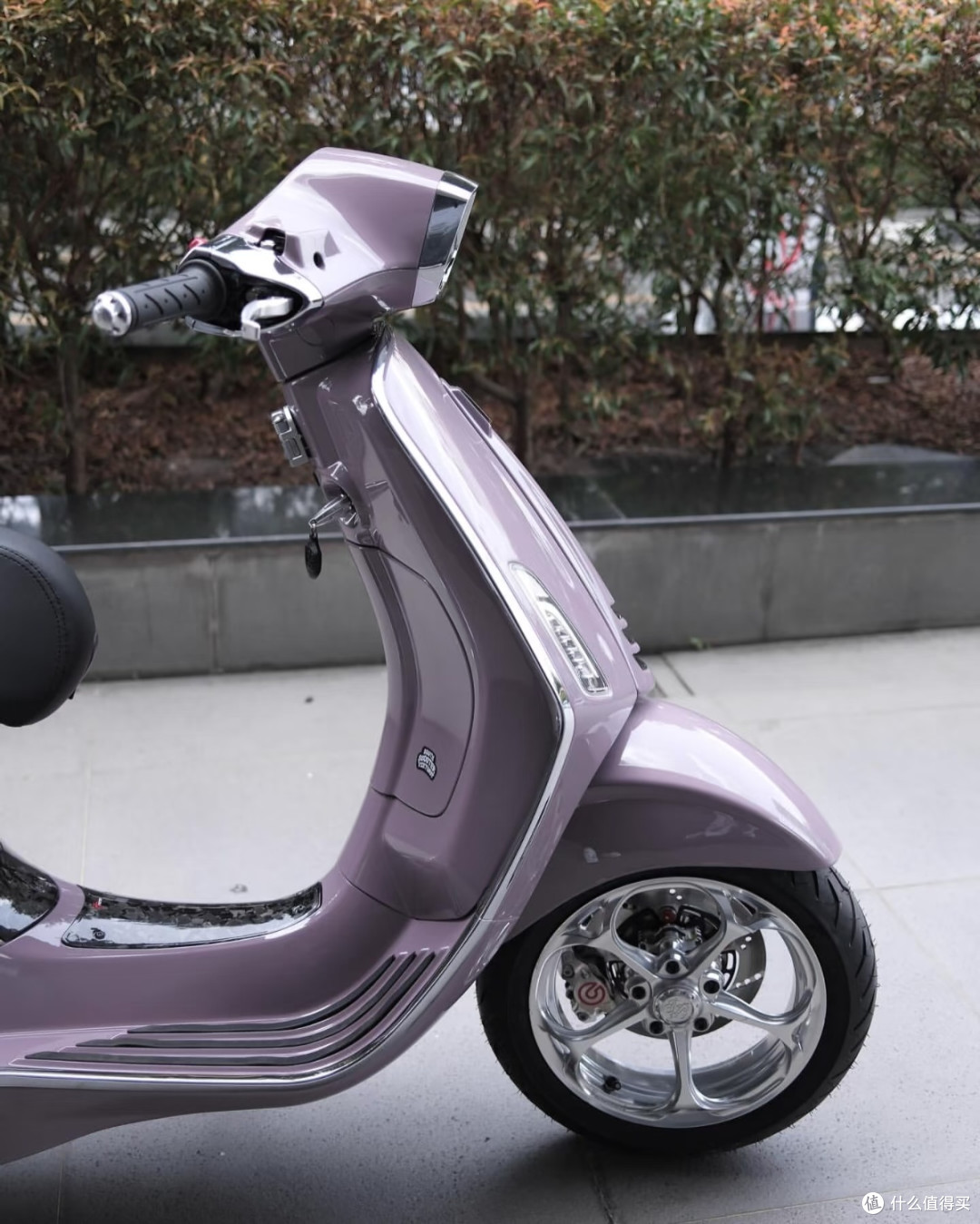 浪漫紫色Vespa,骑行体验升级