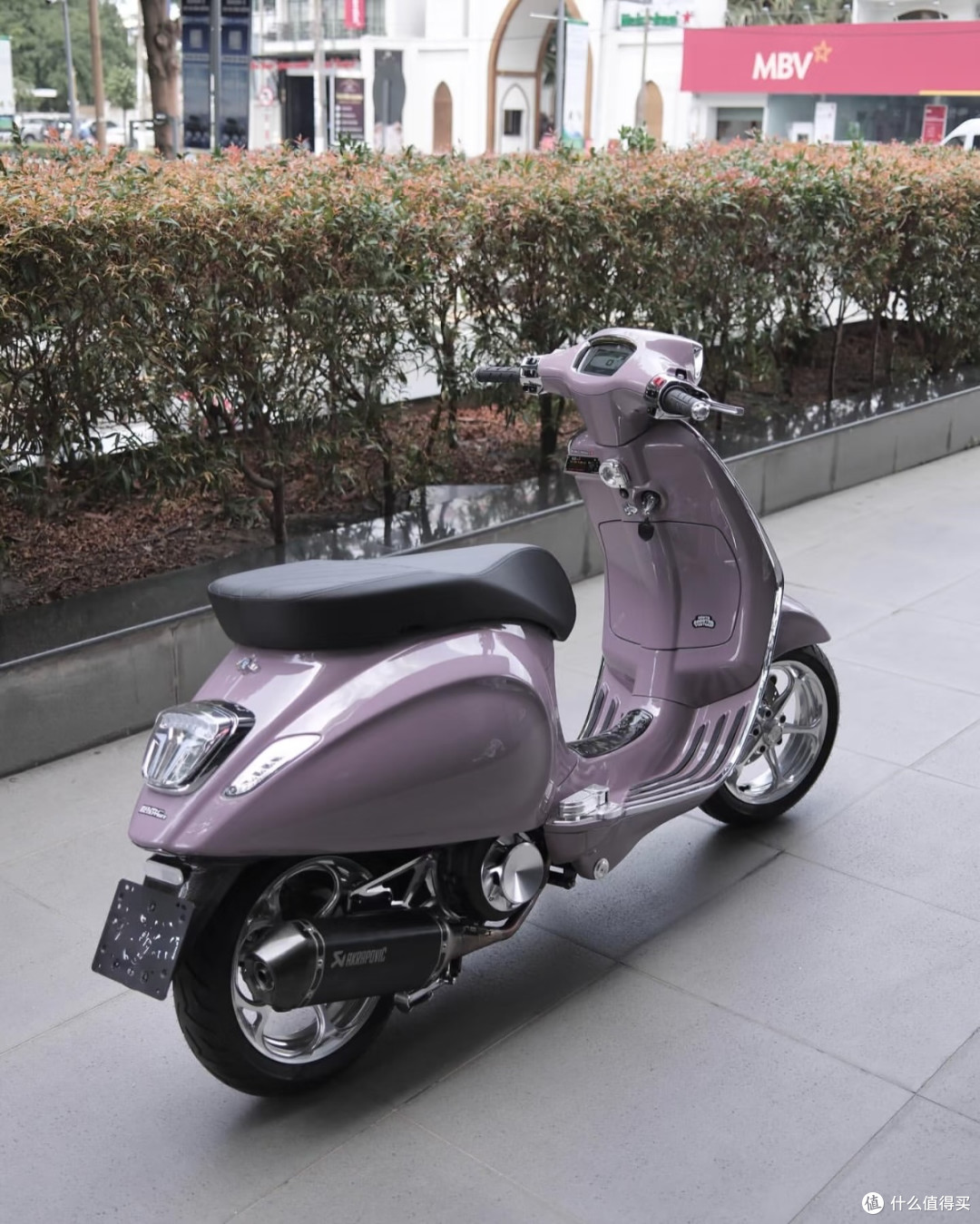 浪漫紫色Vespa,骑行体验升级
