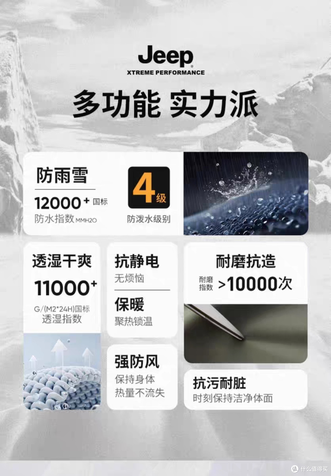 雪季硬核保暖神器:Jeep三合一冲锋衣,实战派的性价比之选