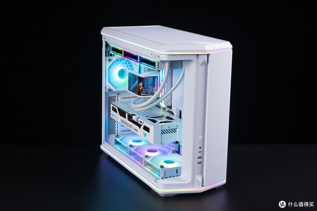 TUF B850-BTF+TUF RTX 5070Ti BTF+先马巨浪3装机体验!