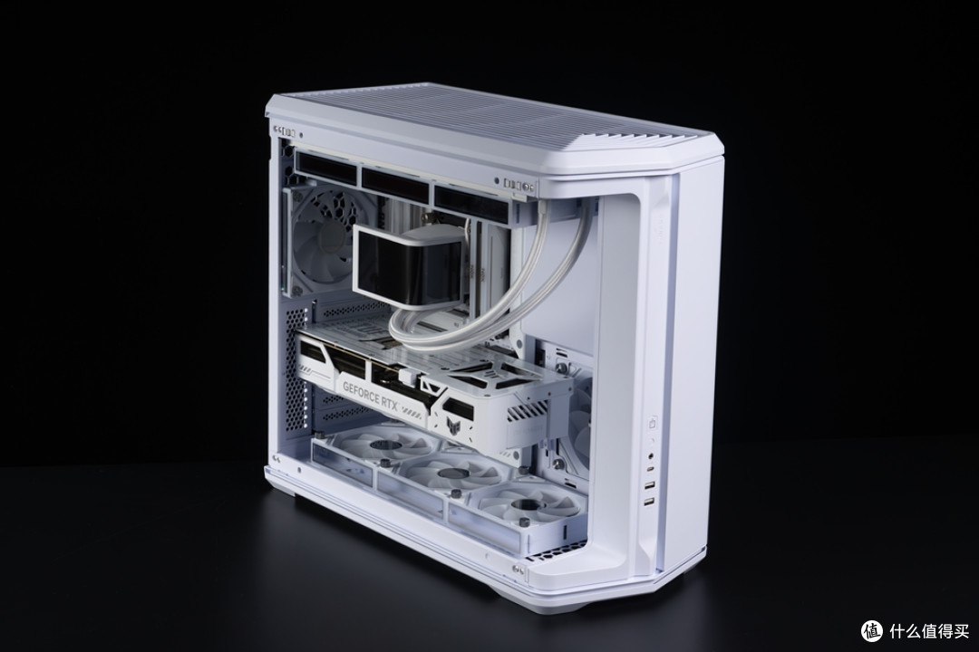 TUF B850-BTF+TUF RTX 5070Ti BTF+先马巨浪3装机体验!