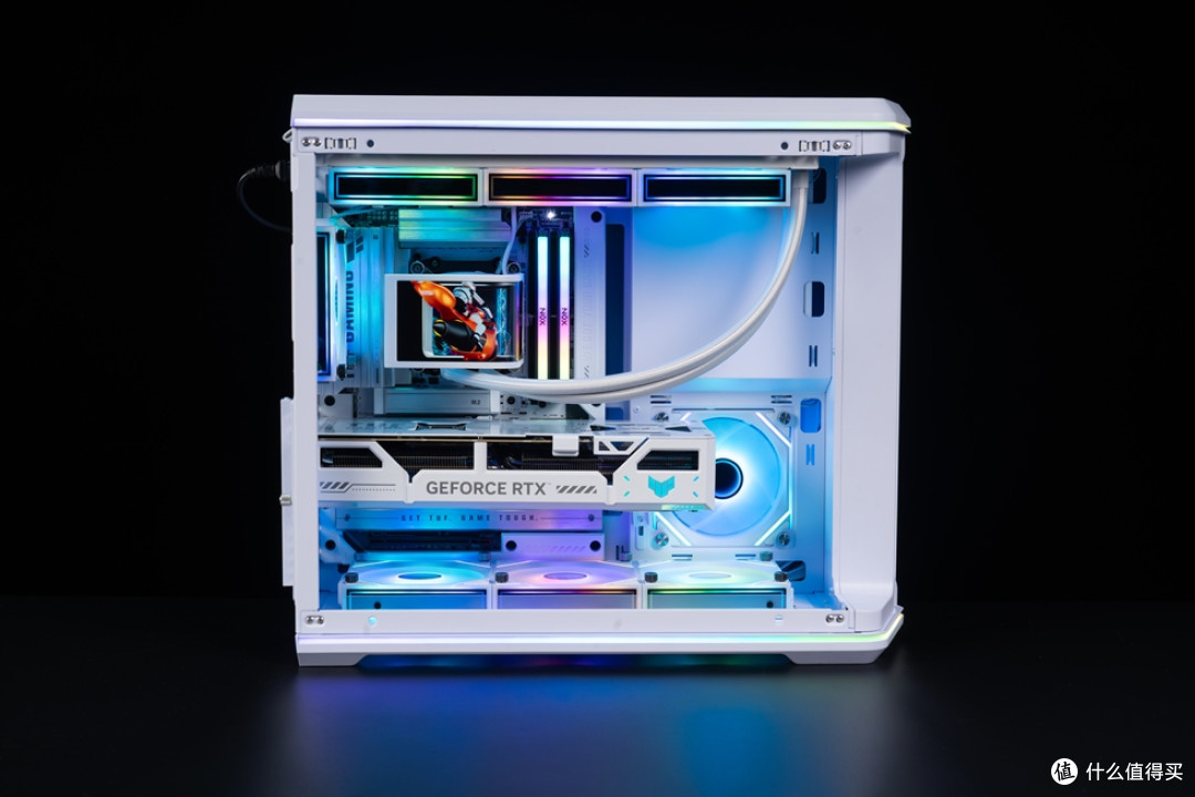 TUF B850-BTF+TUF RTX 5070Ti BTF+先马巨浪3装机体验!