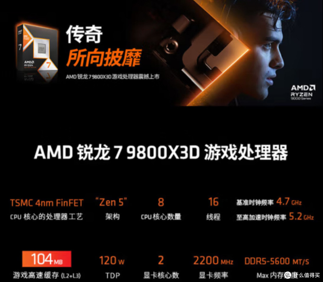 2025硬件大推荐:AMD R7-9800X3D登顶!这颗“游戏神U”彻底封神