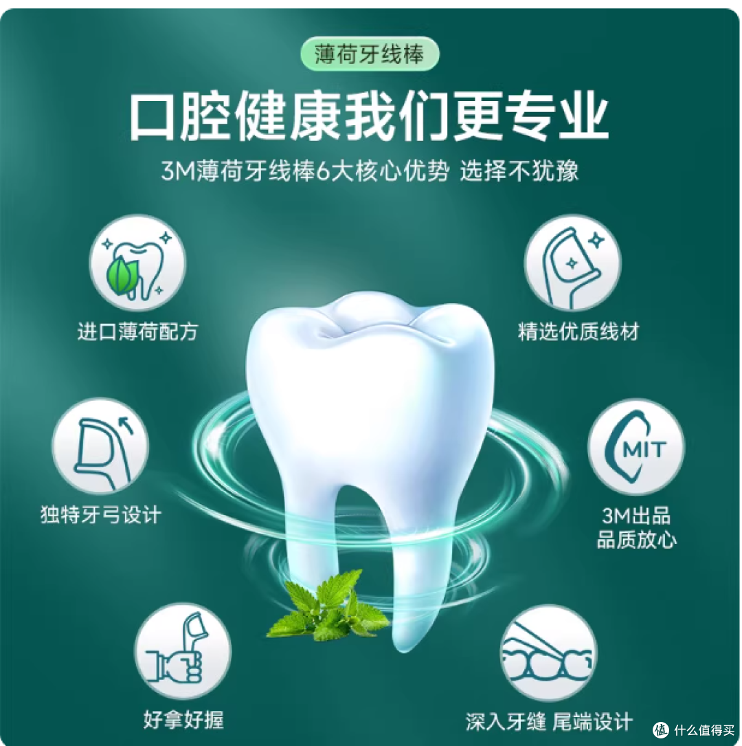3M薄荷牙线棒封神!272支家庭装收纳攻略+实测种草✨