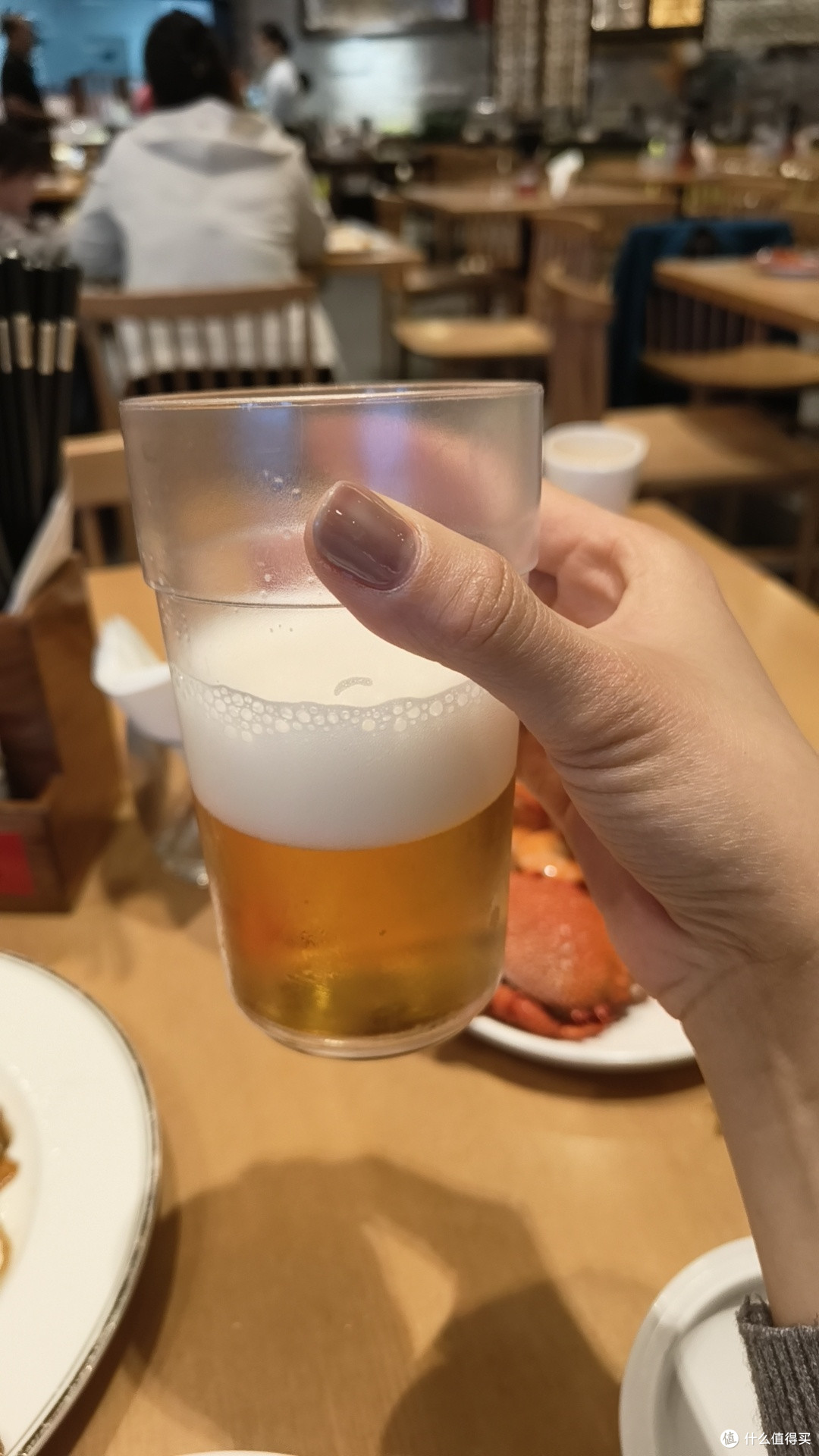 喝了点点小啤酒，竟然有点醉意了