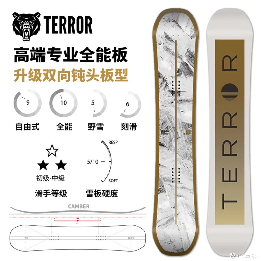 TERROR SNOW格莱美碳纤维全能板体验
