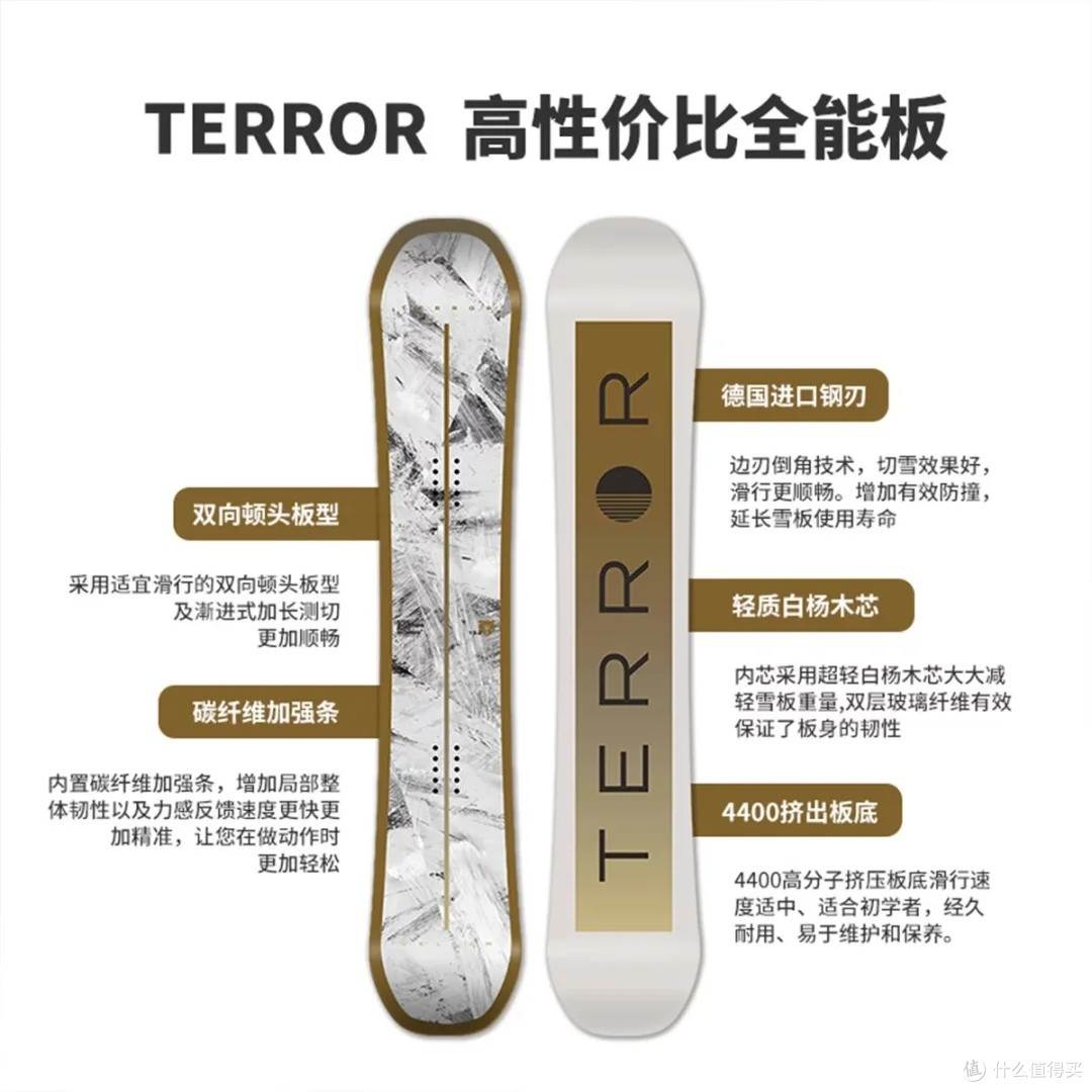 TERROR SNOW格莱美碳纤维全能板体验