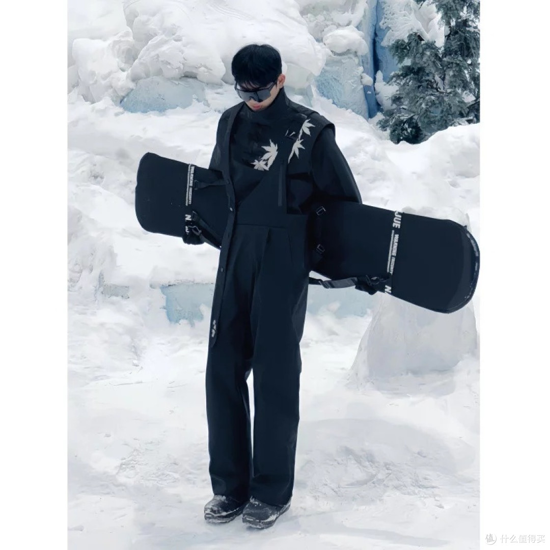 国风滑雪服套装:颜值与机能兼备