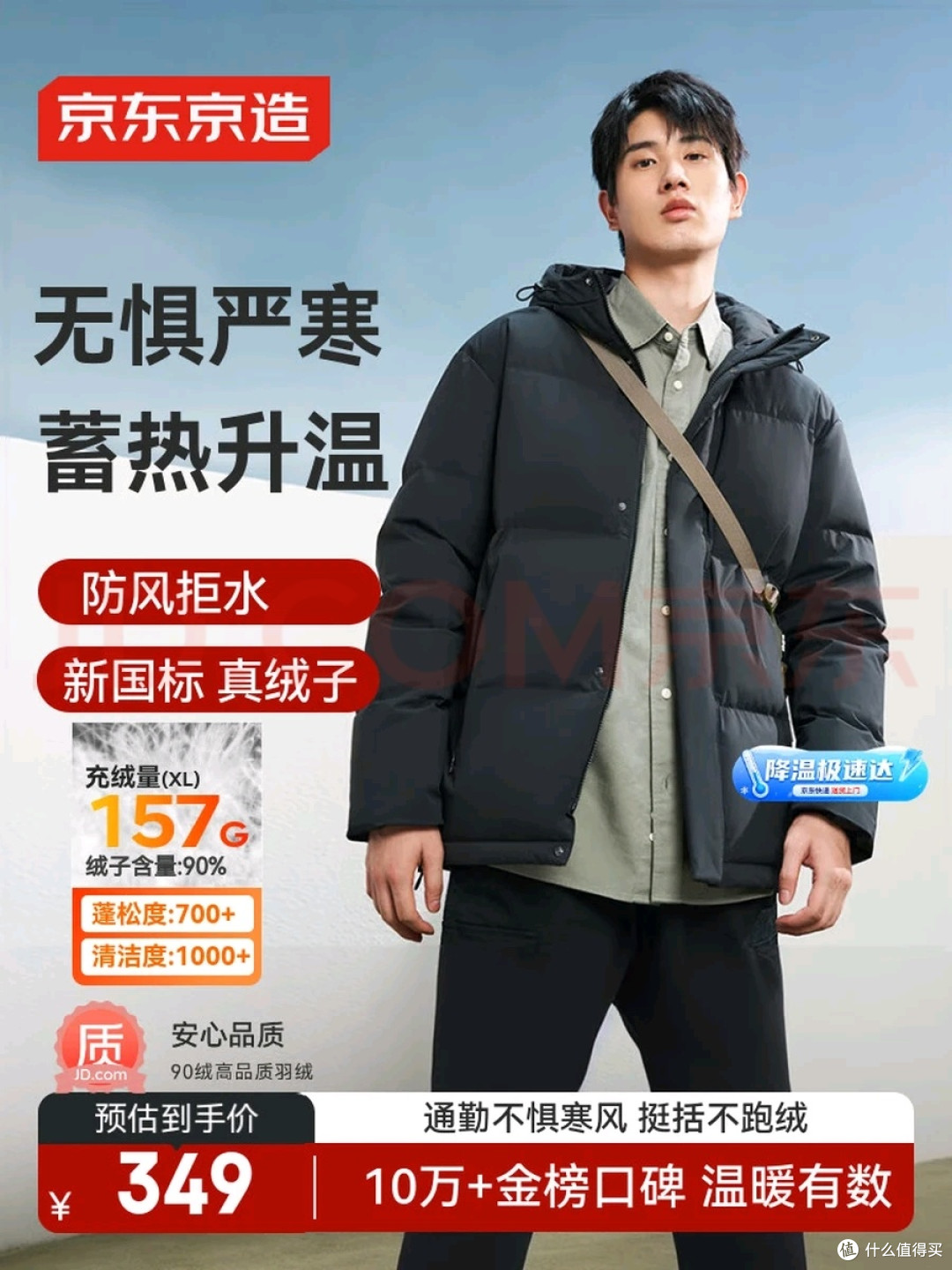 京东京造羽绒服深度测评，高性价比之选还是平替之憾？