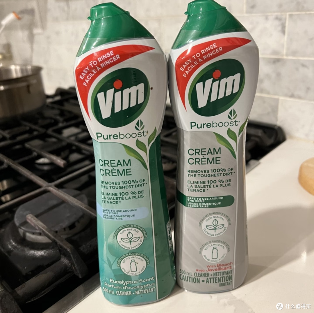 Vim清洁剂轻松搞定陈年油垢