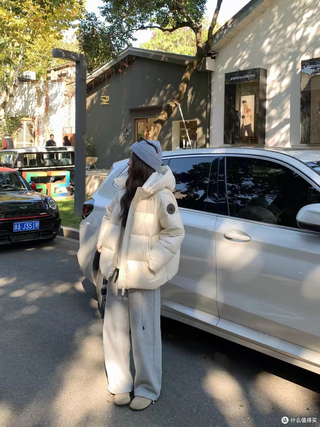张贝贝ibell黑标羽绒服:冬日出游的保暖颜值双担当