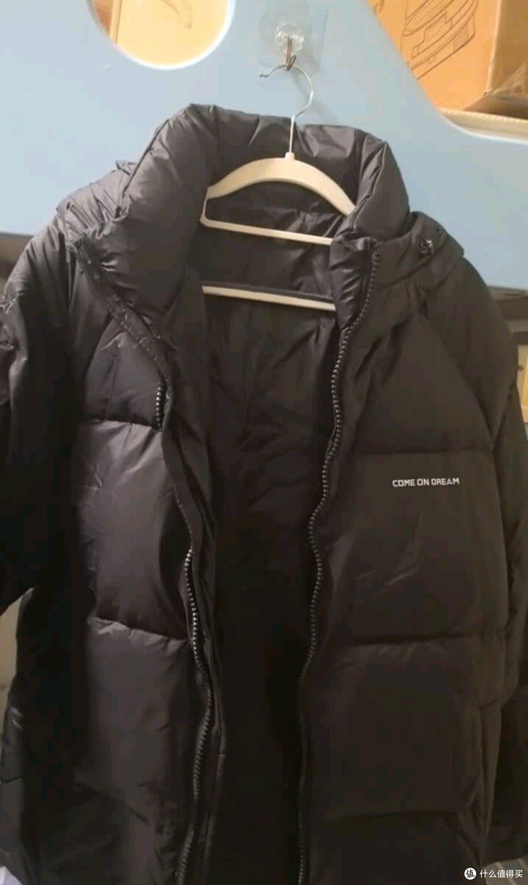 雪中飞25年秋冬新款羽绒服男女短款连帽时尚面包服90绒拼色加厚保