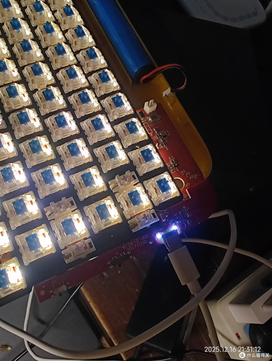 键盘老式安卓口micro改Type-c验证