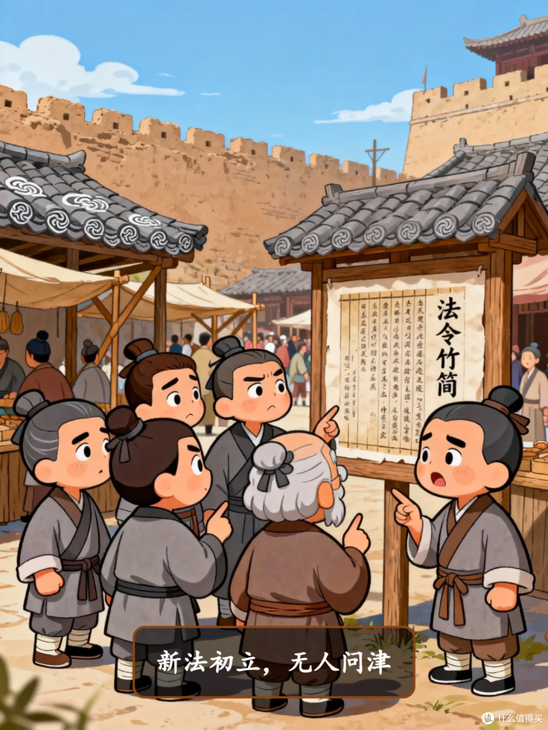 44.《史记》漫画版|商鞅立木取信:一根木头撬动秦国变法