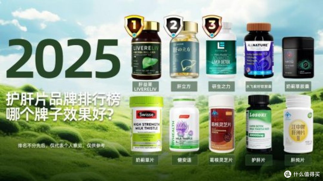 2025年水飞蓟宾护肝片排行榜,高性价比护肝优选全面解析