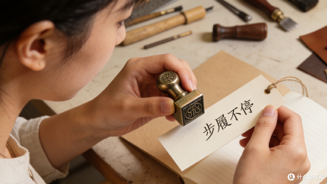 手作皮质书签:把精致藏进工作间隙