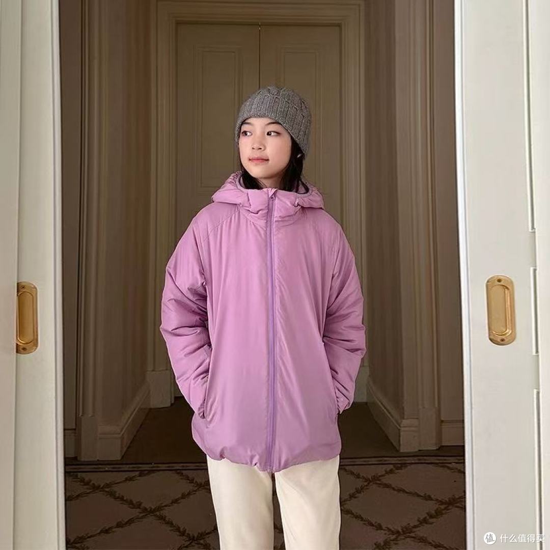 救命!古古家这件面包服让娃套校服也不臃肿❗️防水还软到犯规