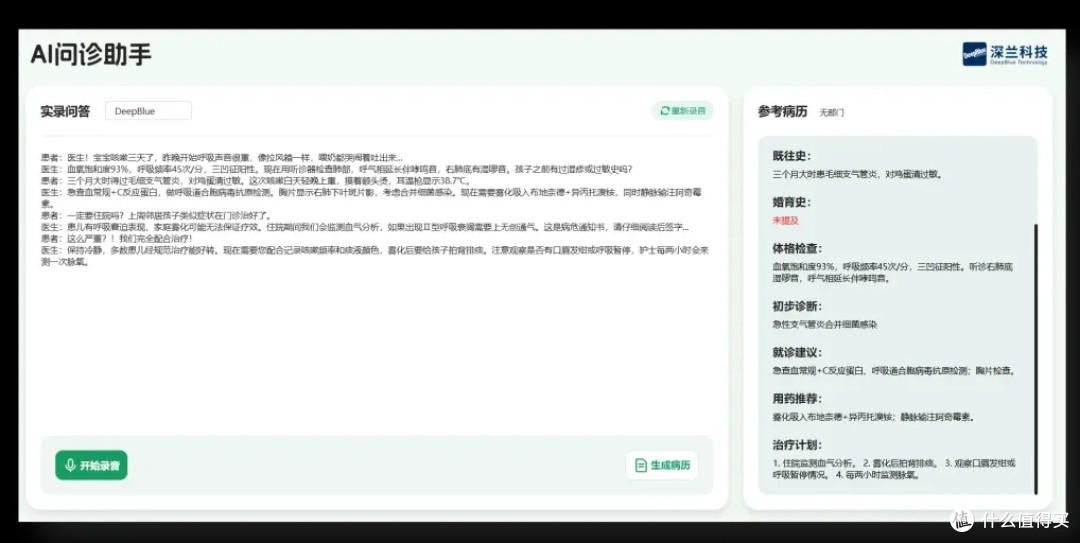 深兰科技AI问诊助手项目荣获市级医学人工智能大赛“优胜奖”