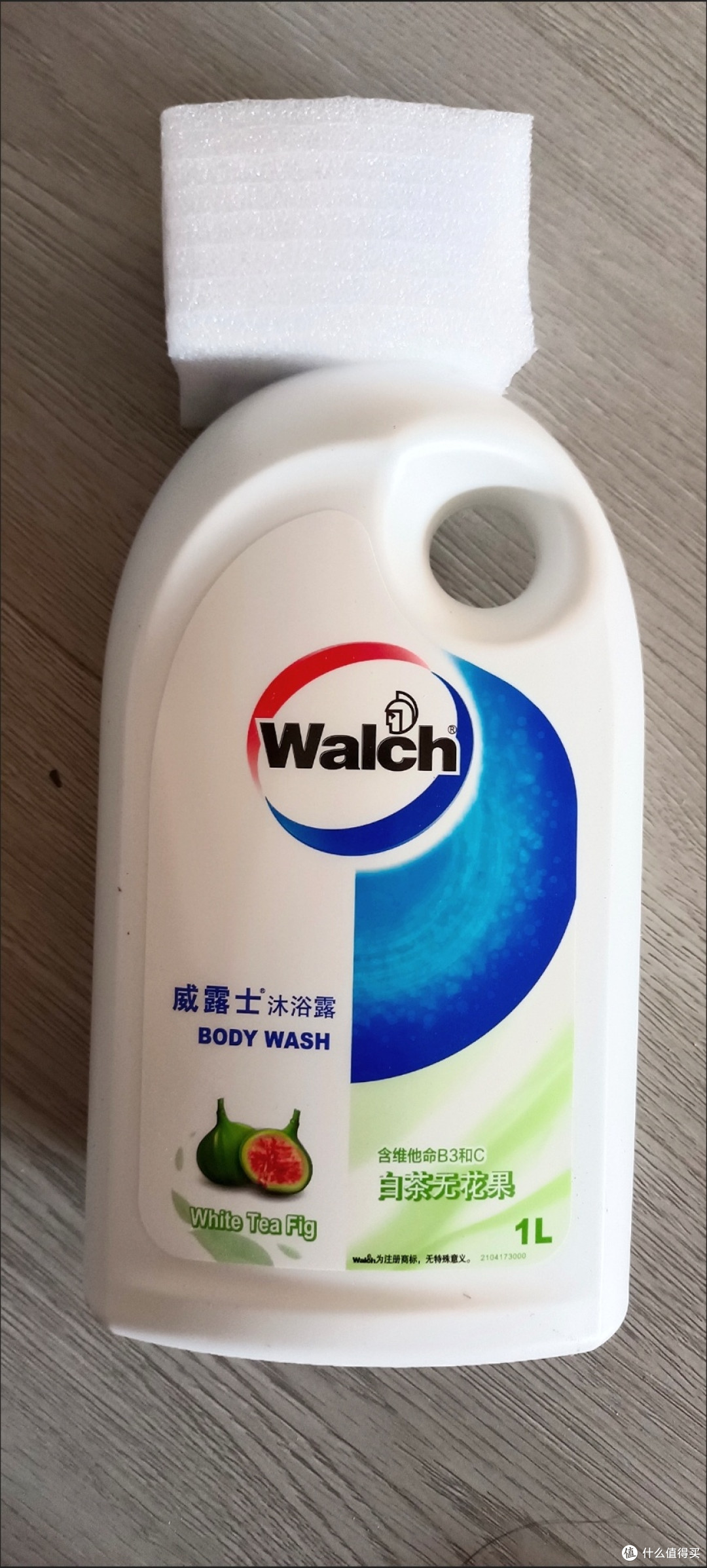 全家都爱！威露士白茶无花果沐浴露，1L大容量留香滋润双在线✨