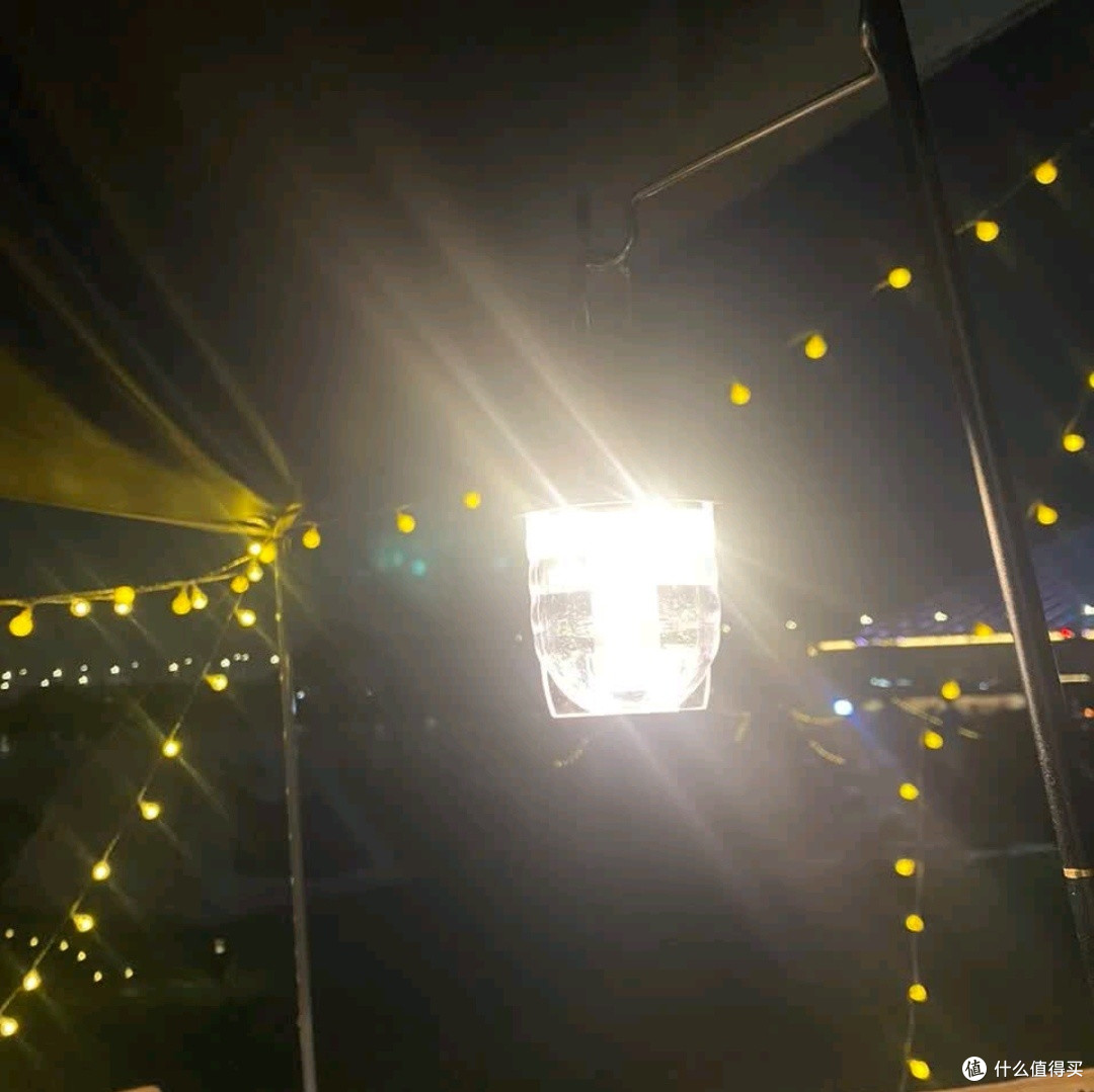 复古松果灯,露营拍照两不误