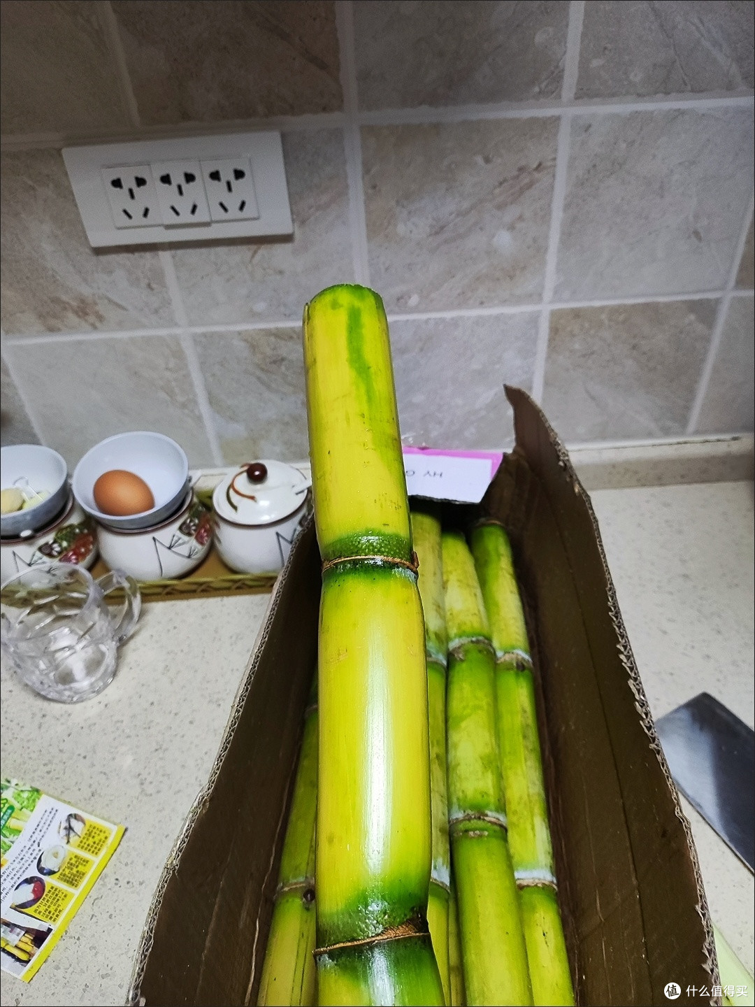 雪季美食地图,绿色甘蔗脆甜多汁