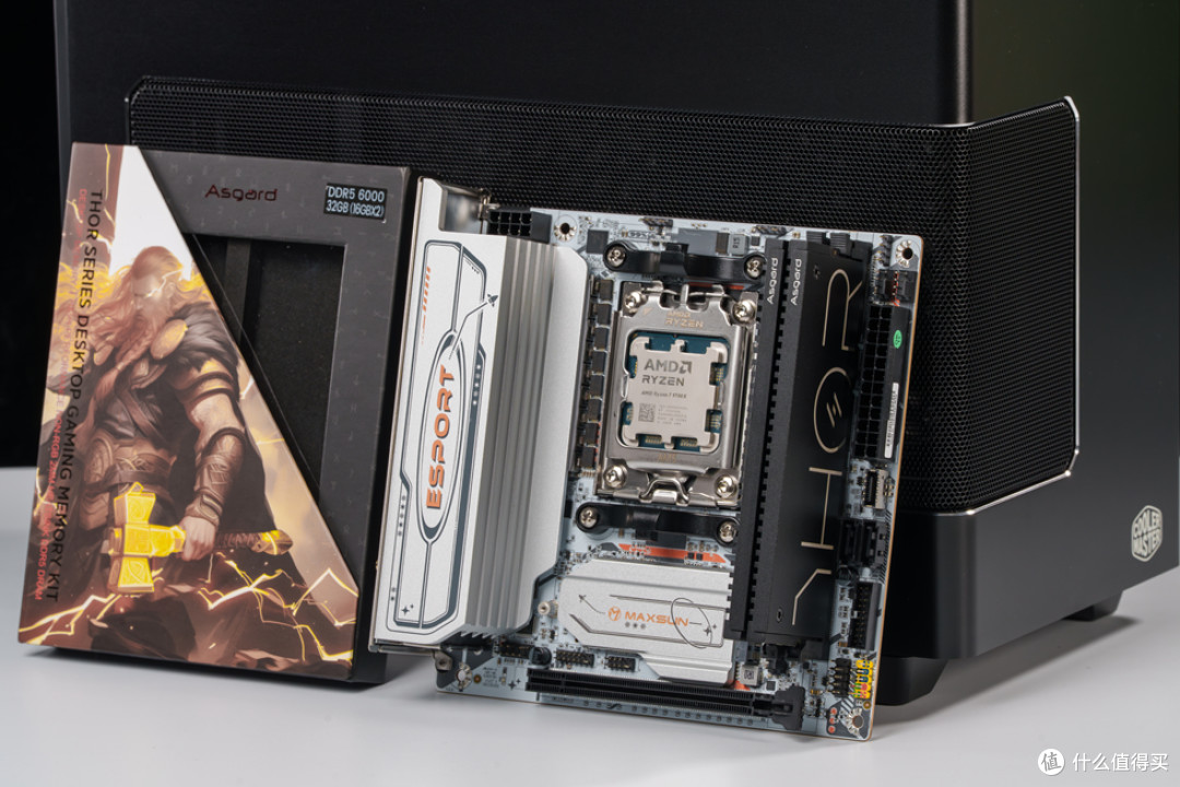 NR200P V3_ROG ASTRAL RTX 5080_铭瑄 B850I_阿斯加特 雷神 索尔