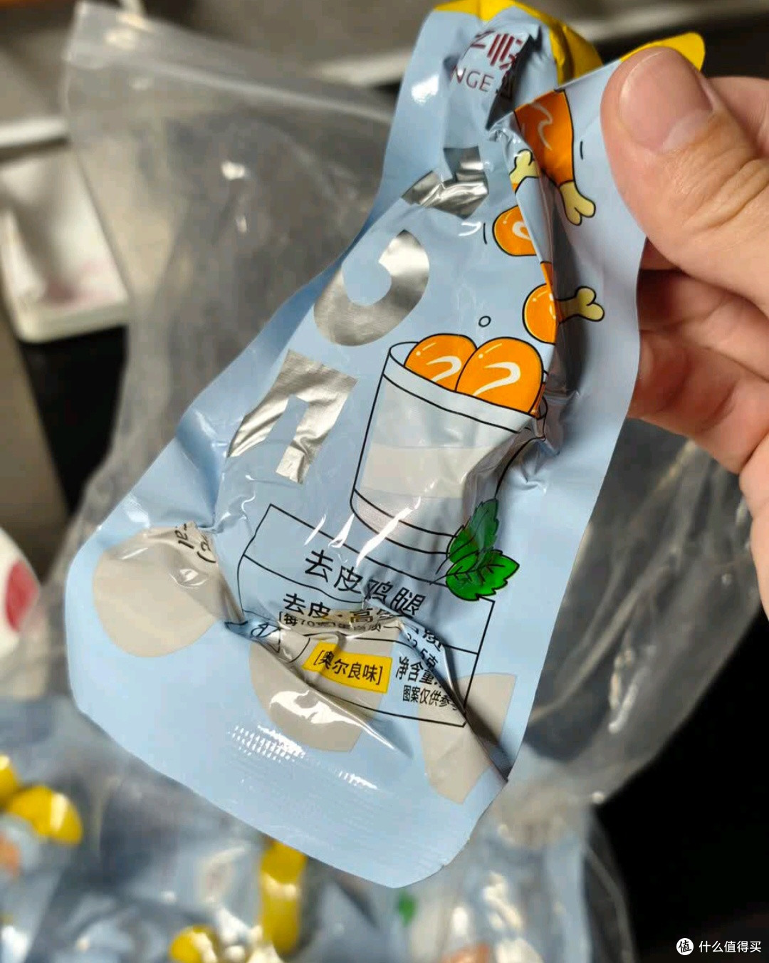 打工人的解馋救星——橙子快跑即食去皮鸡腿