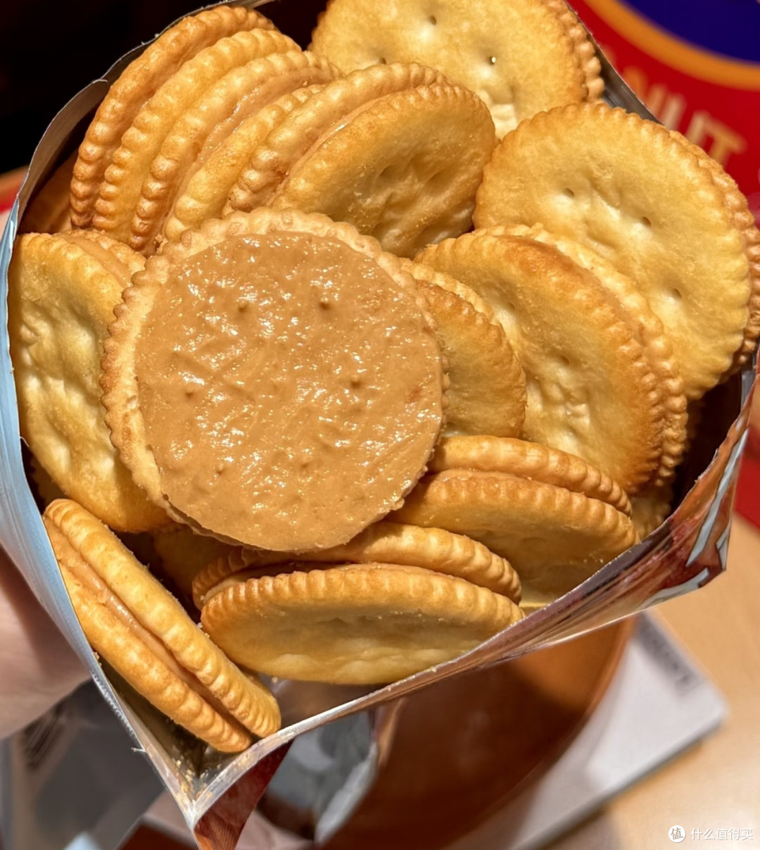 双旦零食清单:乐之山姆特供花生酱饼干