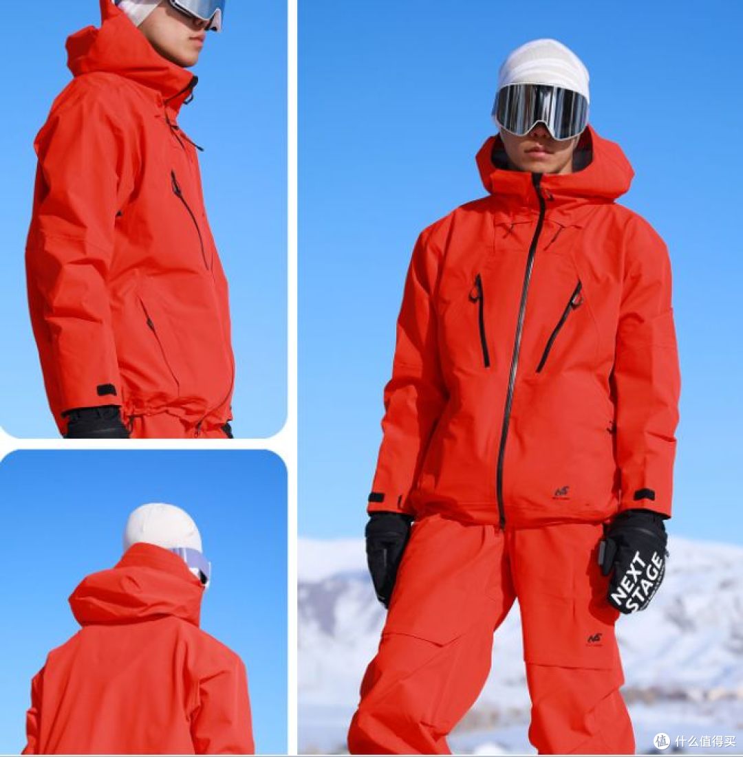 NEXTSTAGE防水滑雪服套装,男女皆宜,适合双板单板滑雪爱好者
