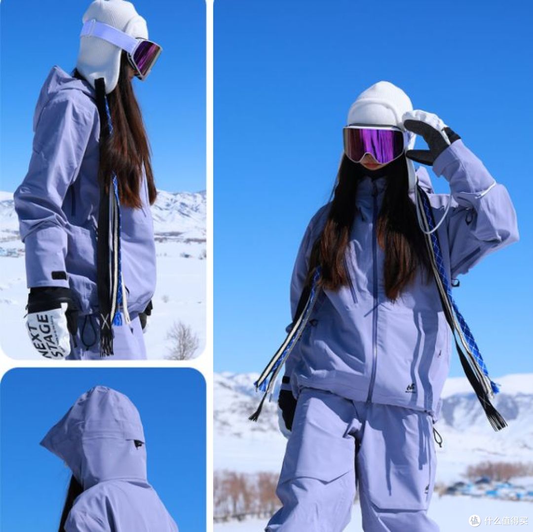 NEXTSTAGE防水滑雪服套装,男女皆宜,适合双板单板滑雪爱好者