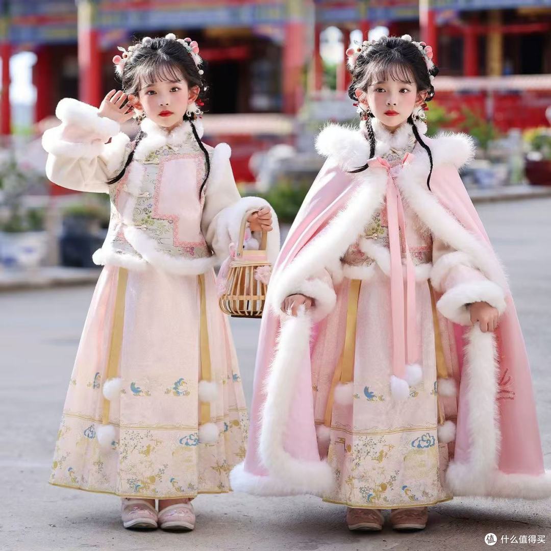 2025新年必入!女童马面裙格格服,穿成年画里的小福娃🧧