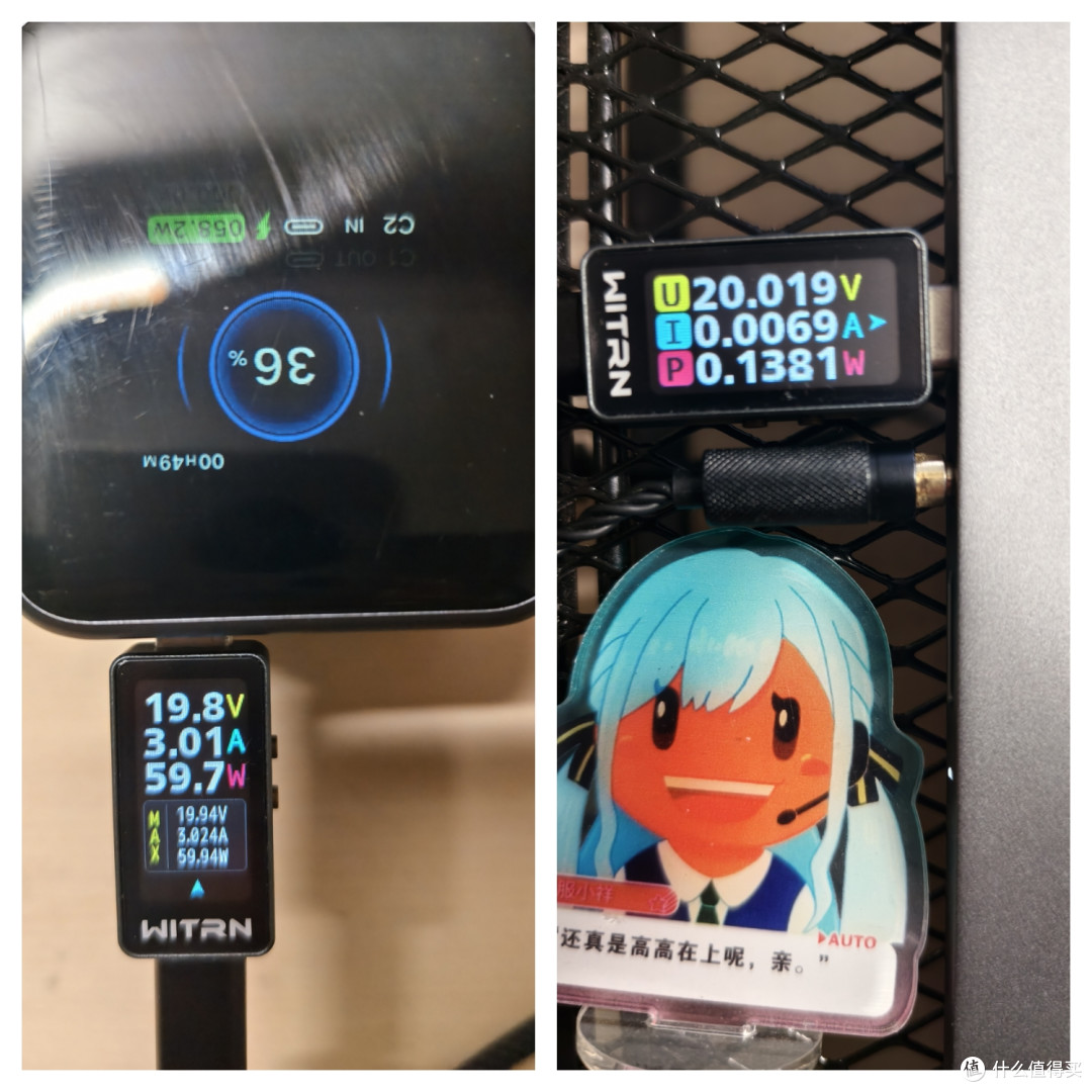 最便宜的PD3.2充电器?皓轩A3365 40W(60W)充电器评测