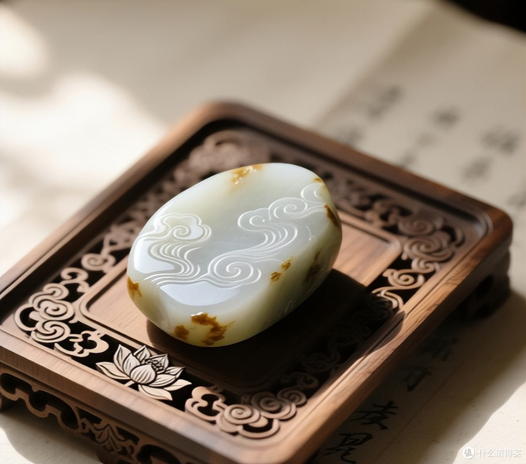 凝光成线，灵动千年：和田玉猫眼中的东方美学密码