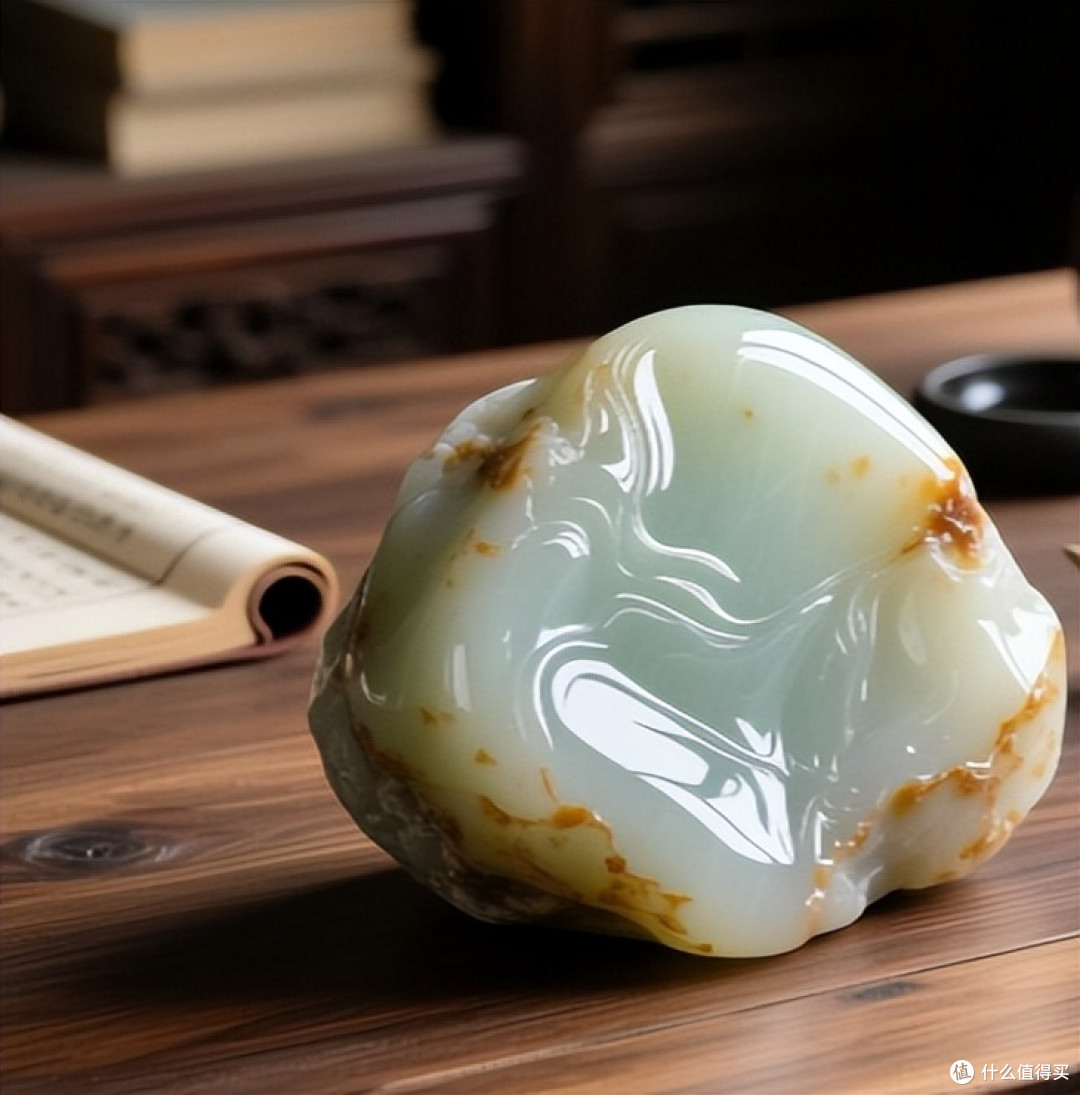 凝光成线，灵动千年：和田玉猫眼中的东方美学密码