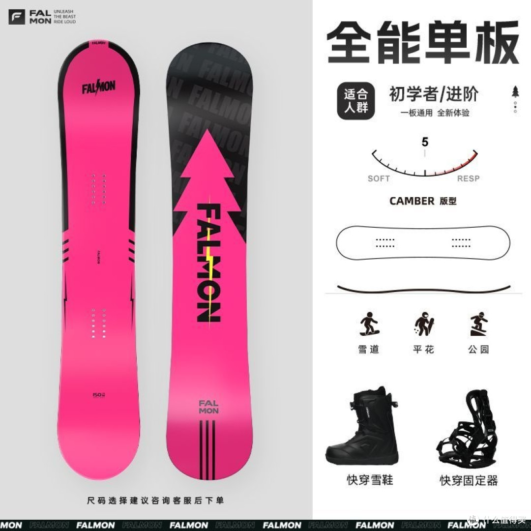 新手进阶不换板!全地域全能单板套装实测分享