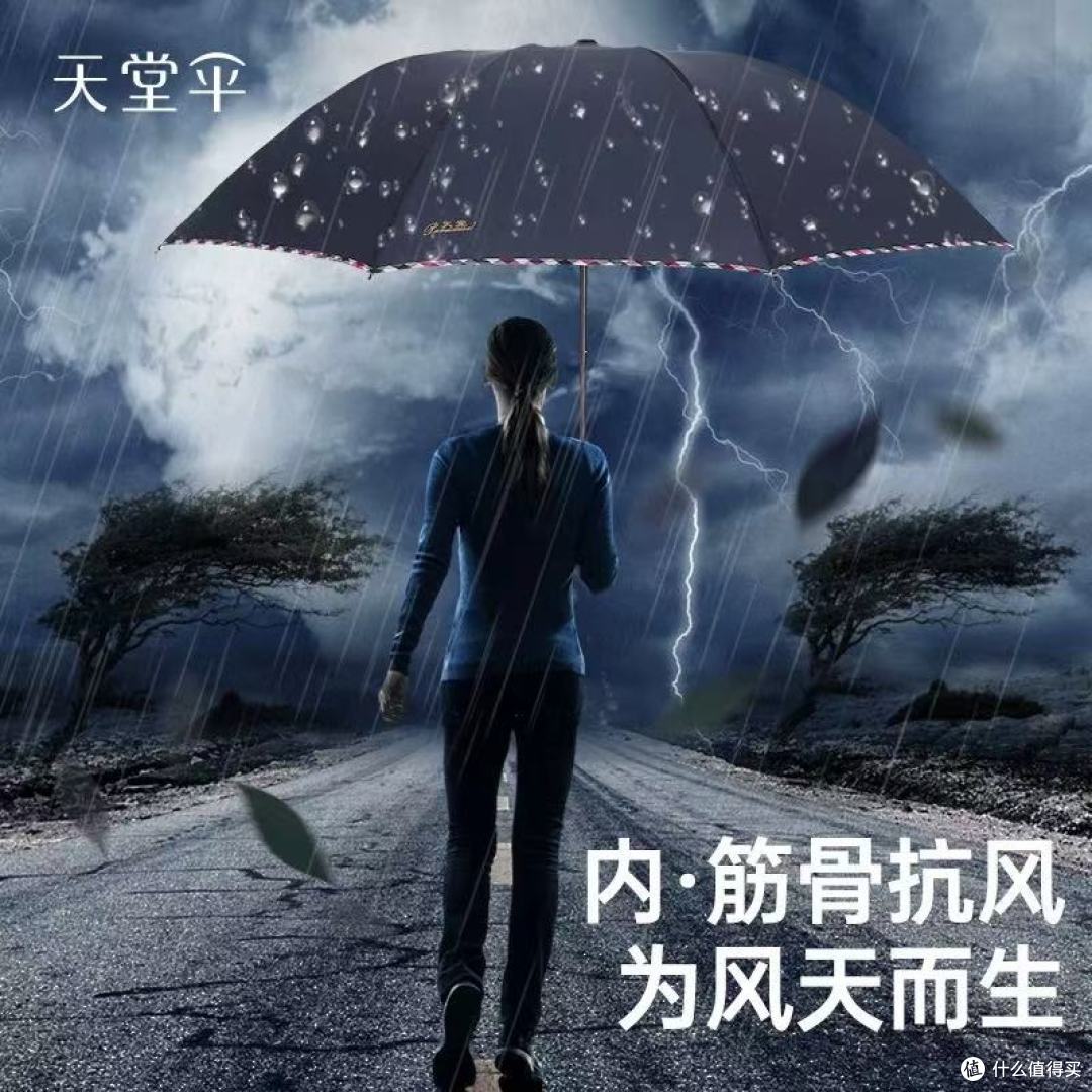 被问爆的天堂伞!暴雨抗风+超大伞面,晴雨两用太香了✨