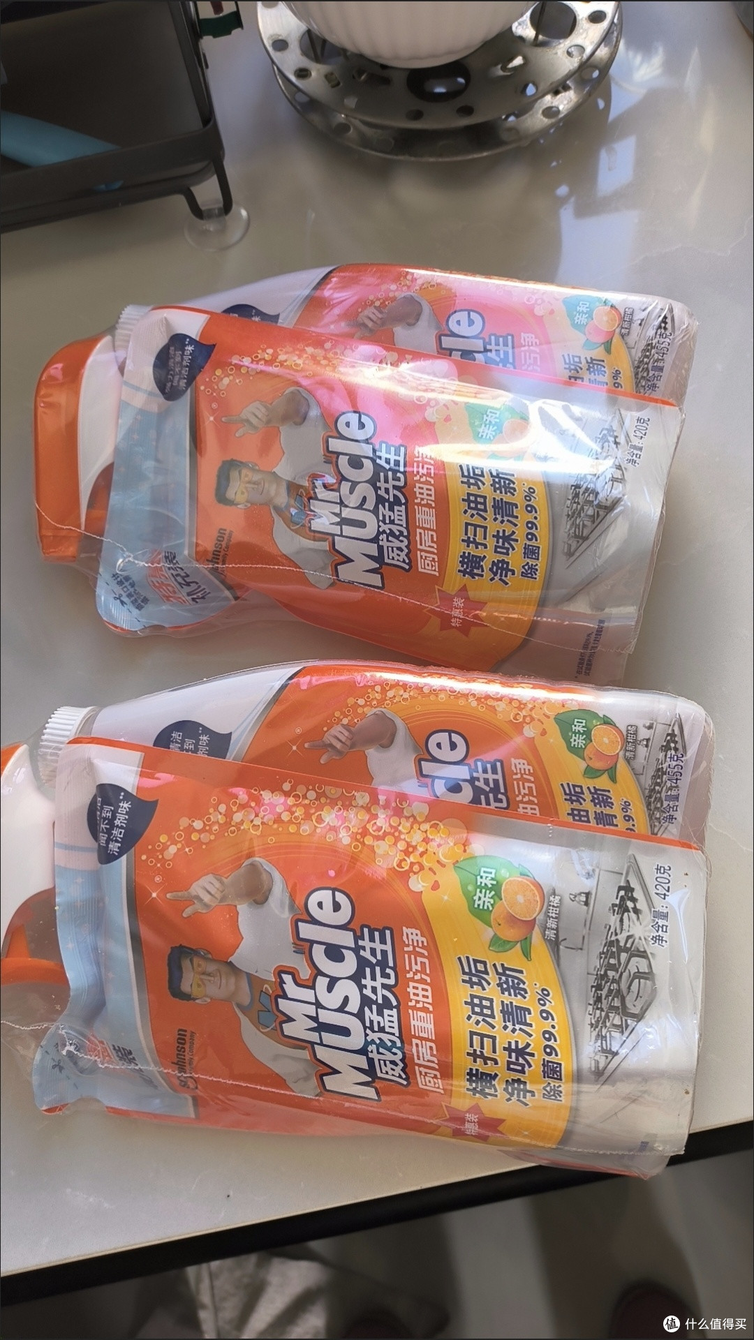 一喷即净的快手神器——威猛先生 厨房重油污净