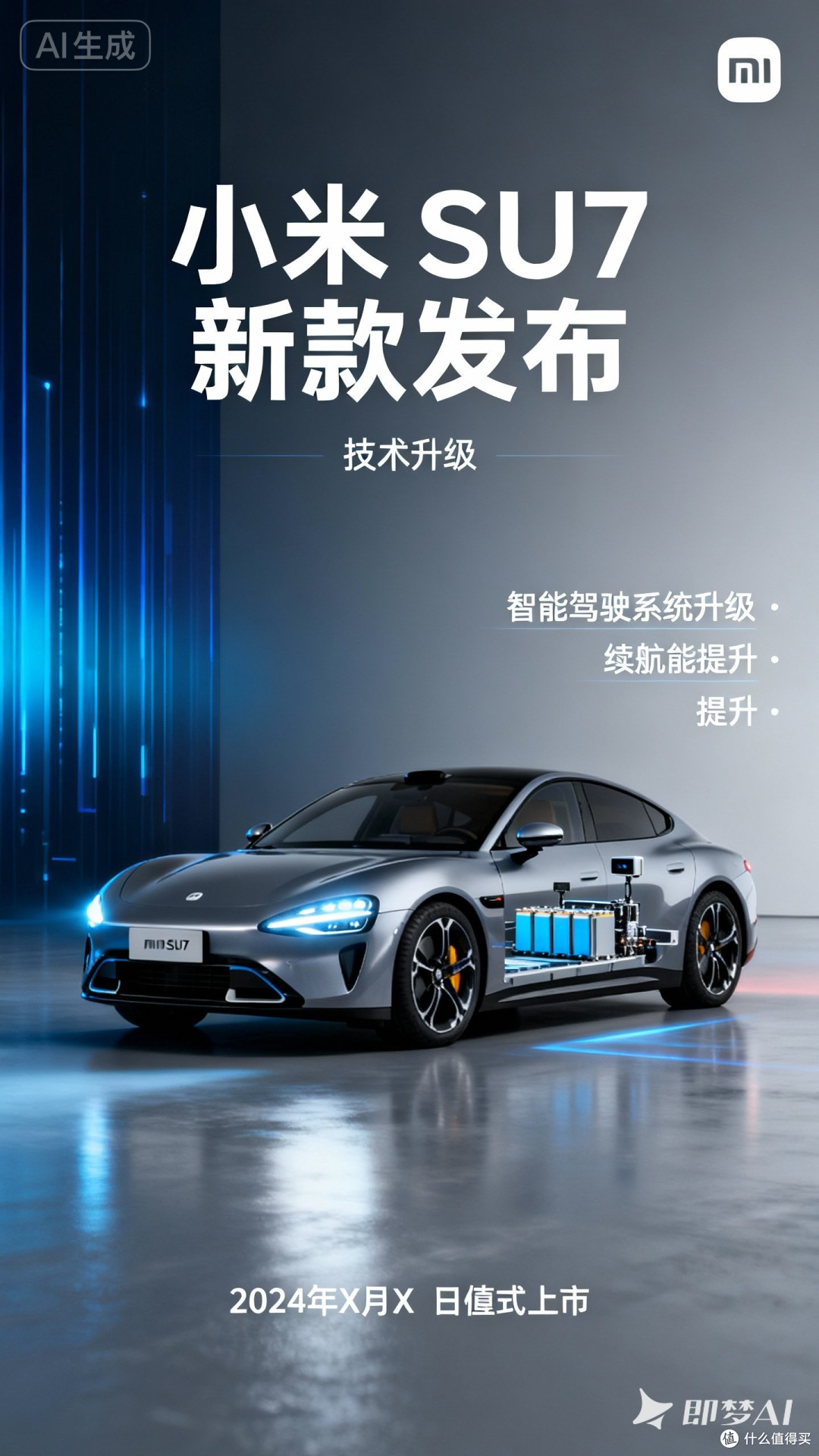 小米SU7新款技术全面升级
