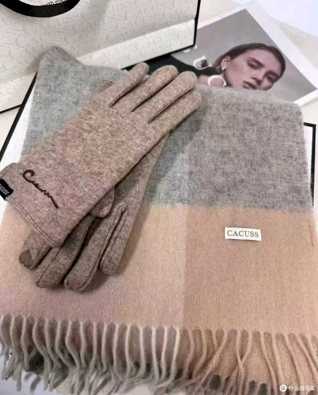 双旦心意好物之CACUSS羊毛围巾女秋冬披肩护颈保暖围脖