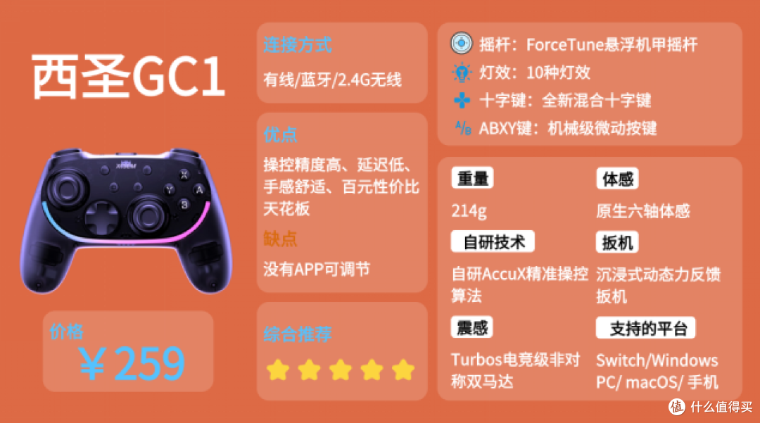 2026年PC游戏手柄十大品牌排行榜:10款高性价比PC游戏手柄推荐!