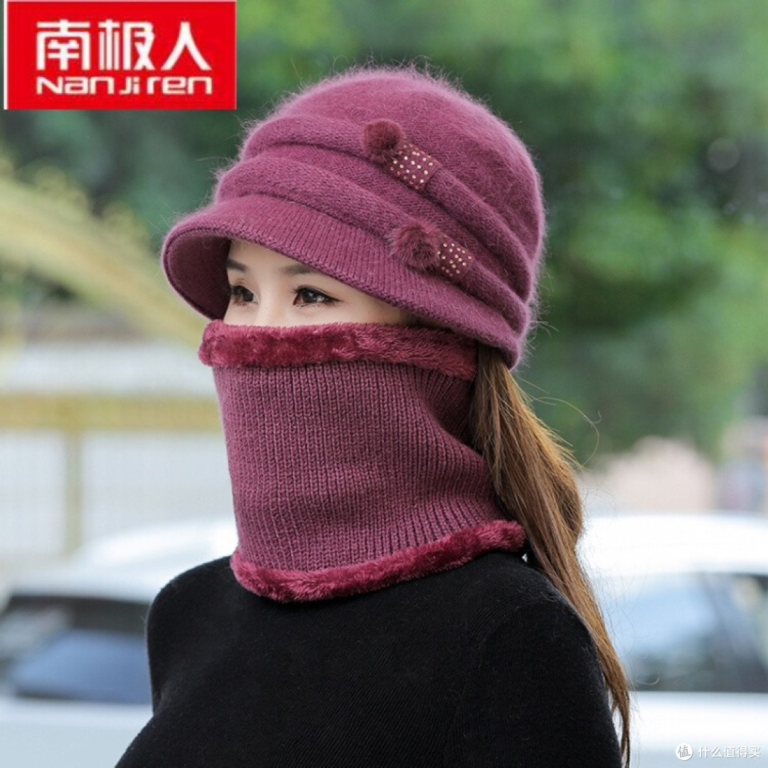 老人冬季保暖毛线帽推荐