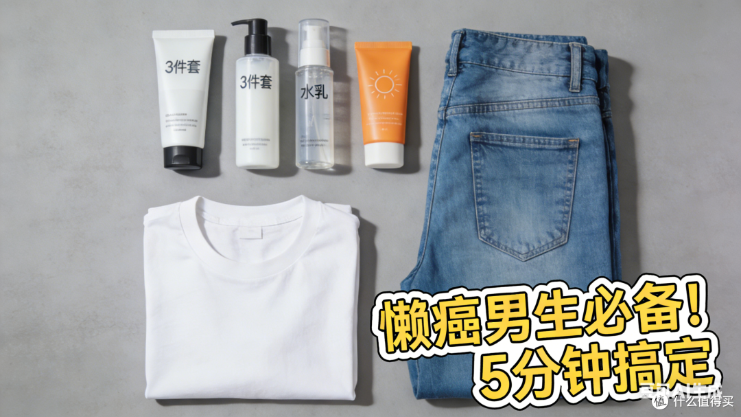 停止摆烂!男生变帅就这 3 招都给我冲
