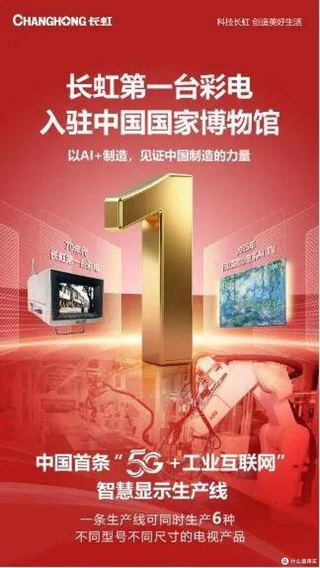 祝贺！长虹第一台彩色电视机入驻中国国家博物馆