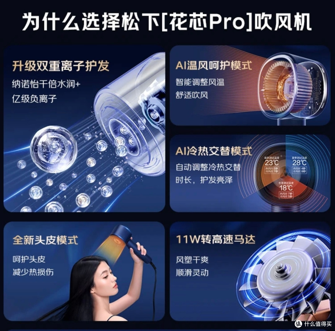 双旦心意好物:男生送礼不踩雷,就送松下花芯Pro吹风机
