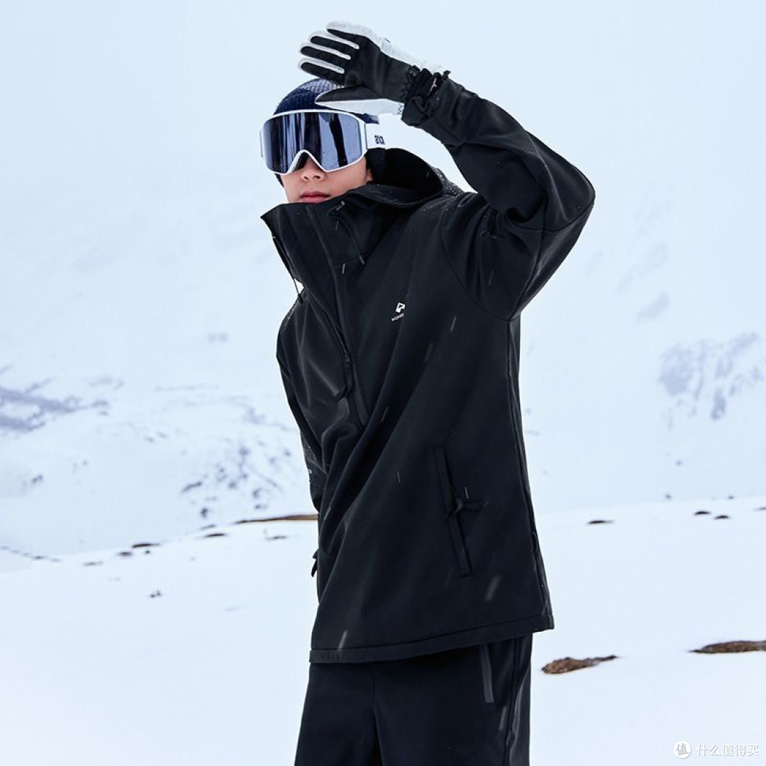 拓陆者男士双板滑雪夹克，防水防风保暖