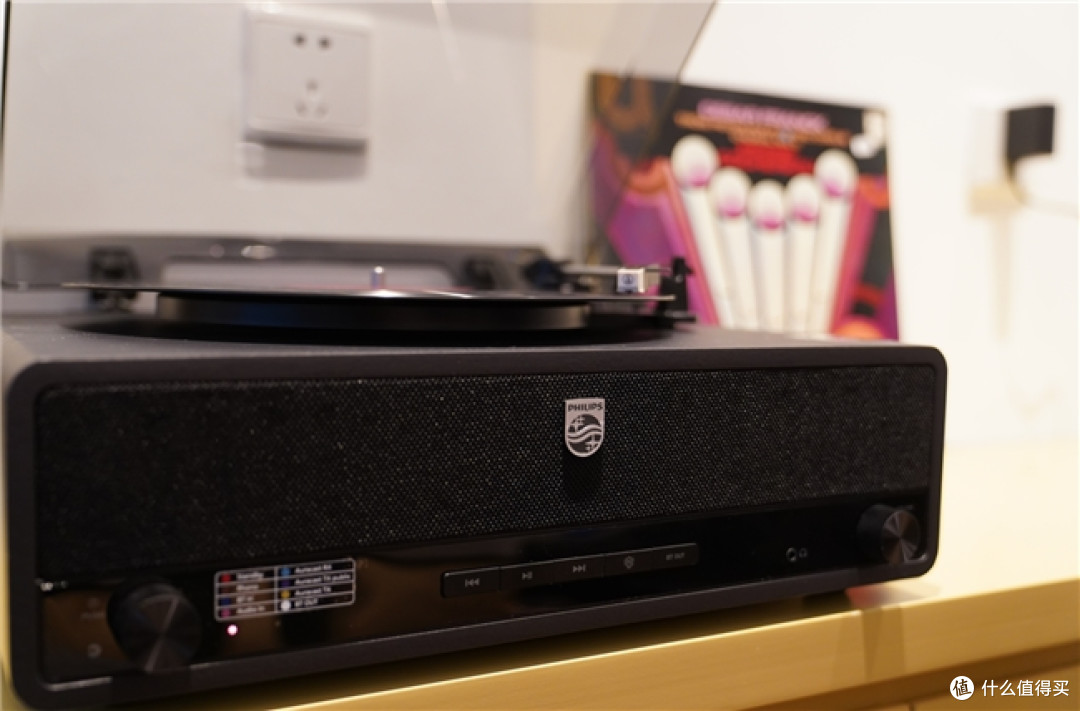 飞利浦CENTURY 系列一体式黑胶音响 THE STEVIE-V3000 深度体验
