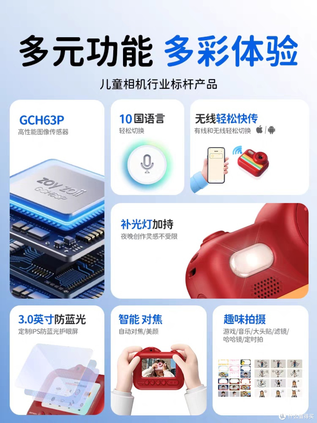zoyzoii儿童相机,把童年瞬间拍成专属礼物