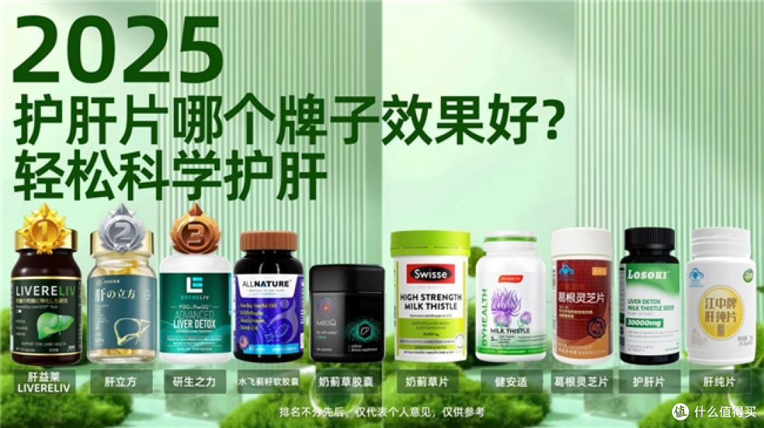 护肝片哪个牌子又好又安全?水飞蓟宾护肝品牌保肝护肝推荐