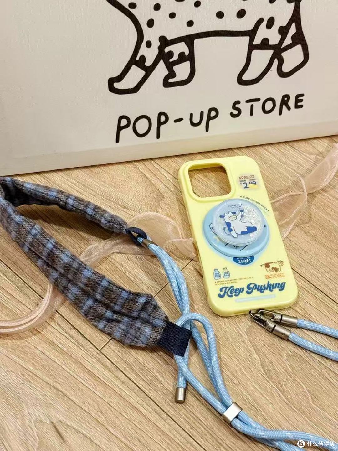 PaPaPa制造局格纹羊毛挂绳|手机党本命!可盐可甜还百搭✨